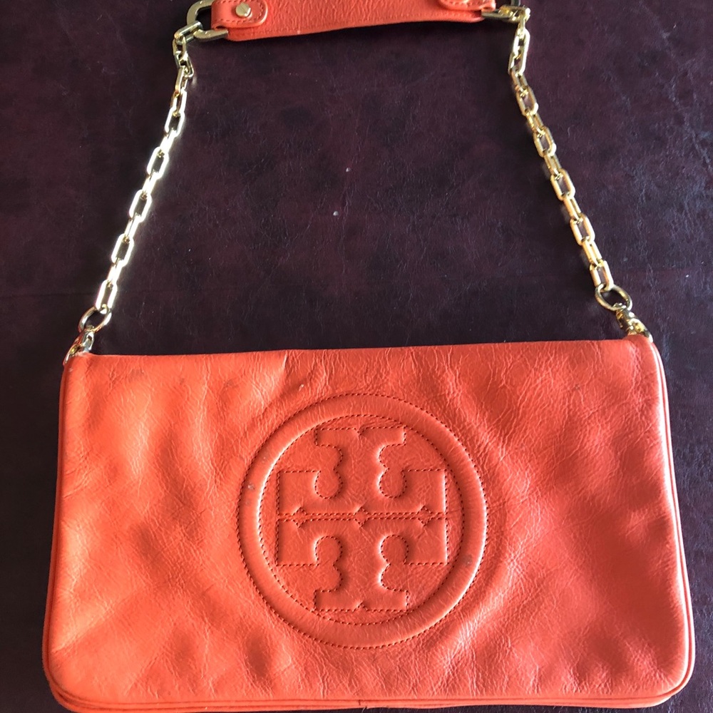 Orange Tory Burch Bag